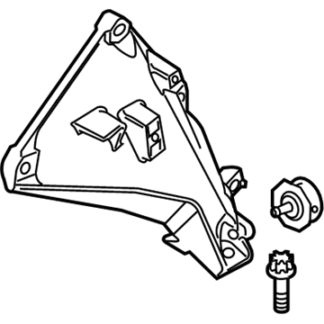 BMW 335d Motor And Transmission Mount - 22116773839