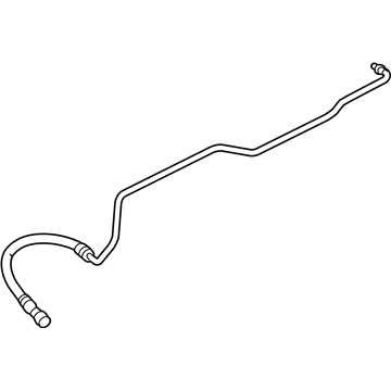 BMW 17223452397 Transmission Oil Cooler Line, Flow