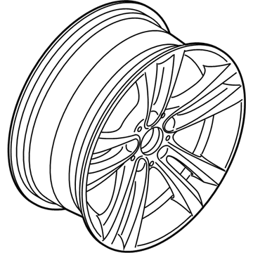 BMW 435i Gran Coupe Alloy Wheels - 36116796247