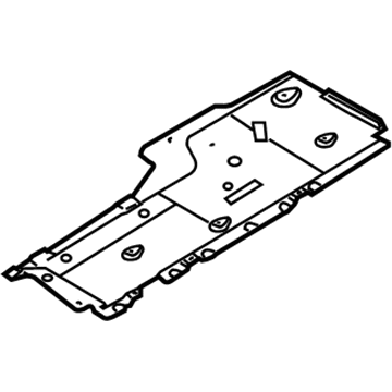 BMW 51757065910 Underside Panelling, Right