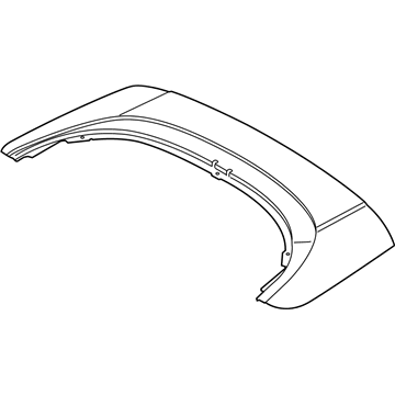 BMW 41009450026 FOLDING TOP COMPARTMENT LID