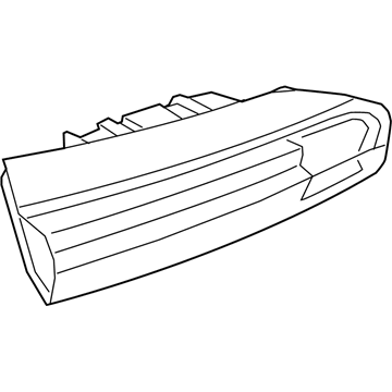 BMW 63217433799 Rear Light In Trunk Lid, Left