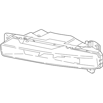 BMW 540d xDrive Fog Light - 63177349132