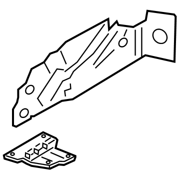 BMW 51488073493 HEAT INSULATION ENGINE MOUNT