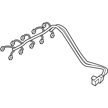 BMW 12518654410 Wiring Harness, Engine Ignit