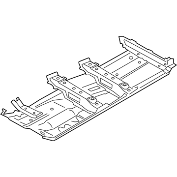 BMW 530i xDrive Floor Pan - 41007444013