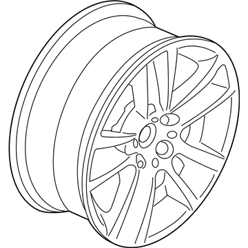 BMW 36116790172 Light Alloy Rim