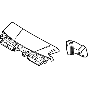 2004 BMW X3 Air Intake Coupling - 13713400202