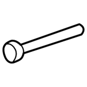 33326779785 BMW Eccentric Bolt Illustration 1 of 1