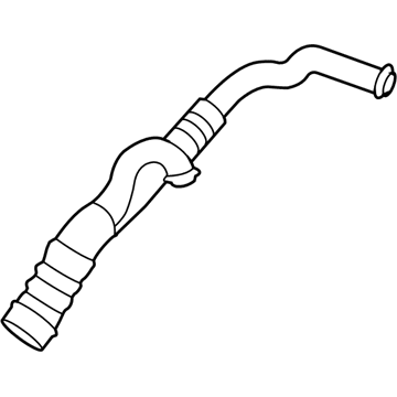 2010 BMW X6 Air Intake Hose - 13717571349