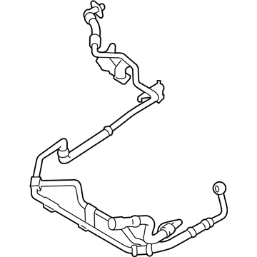 BMW 32416852878 COMBINATION RETURN PIPE