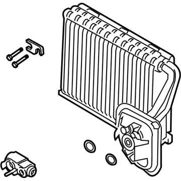 BMW X5 A/C Evaporator Core - 64119496922