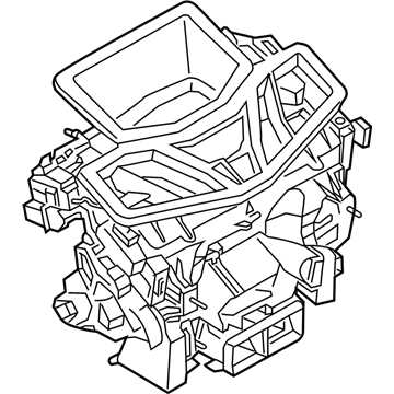 BMW 64117944537 Distribution Housing A/C Uni