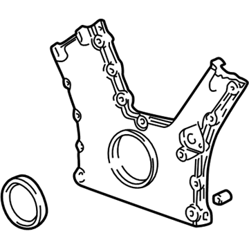 BMW 750iL Timing Cover - 11141736517