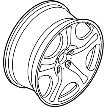 2007 BMW 650i Alloy Wheels - 36116760627