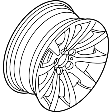 BMW 650i Alloy Wheels - 36116770941