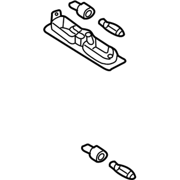 BMW 63316962057 Interior Reading Light, Rear