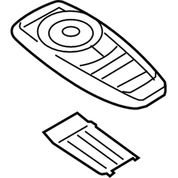 BMW 65129231372 Remote Control, Rear