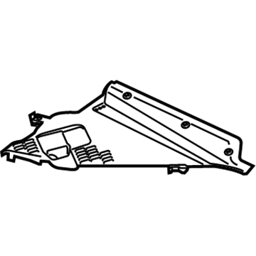 BMW 64319353040 Cover, Units Compartment