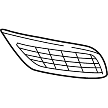 BMW 51118048110 Grid Lateral Right