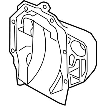 BMW M550i xDrive Differential Cover - 33118638083