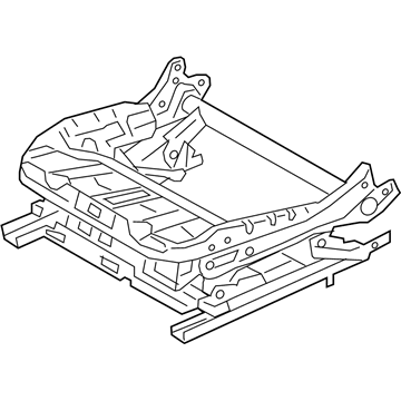 BMW 52107459218 Seat Frame, Comfort Seat, Ri