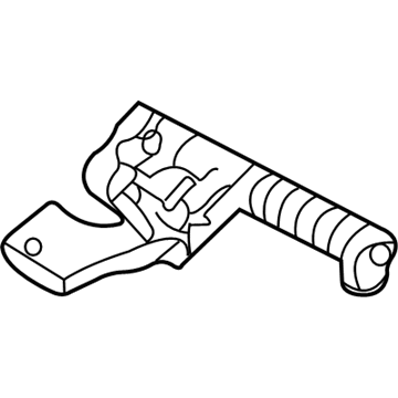 BMW 51248254016 Hinge, Rear Window Right