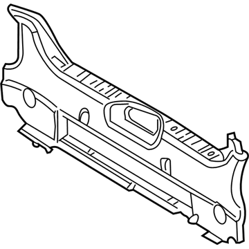 BMW 51472491065 Tail Trim Panel