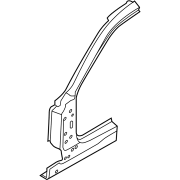 BMW 41217264032 Column A Exterior, Right