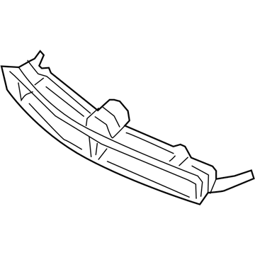 BMW 51747350986 Air Duct Front Bottom