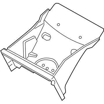 BMW 51747336223 Exhaust Air Duct, Top