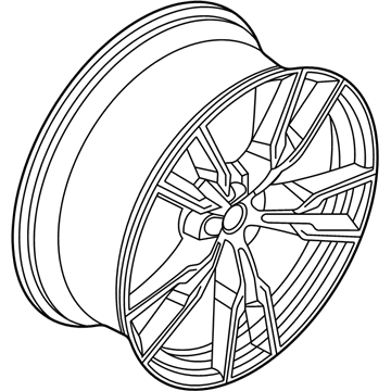 2020 BMW X5 Alloy Wheels - 36118072003