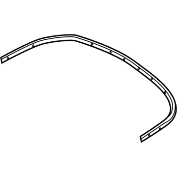 BMW 54317043882 Rear Tack Strip