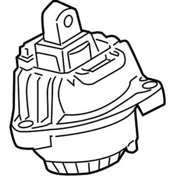 2013 BMW 760Li Motor And Transmission Mount - 22116852147