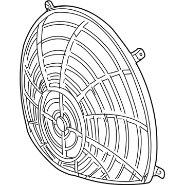 BMW 64542228434 Protection Grid For Additional Fan