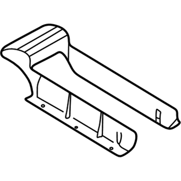 BMW 51168219165 Center Armrest Tray