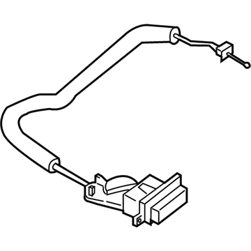 BMW 51167148751 Key Button For Glove Box