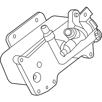 2013 BMW 528i Oil Cooler - 17217638582