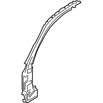 BMW 41002996558 Reinforcement Column A Inside Right