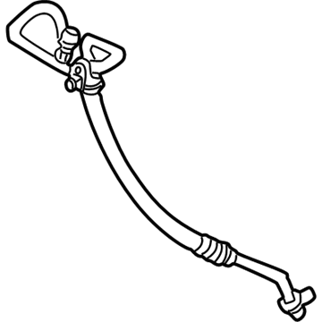 BMW 64536917879 Pressure Hose, Compressor-Condenser