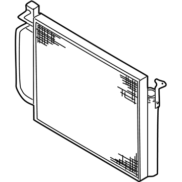 BMW A/C Condenser - 64536914216