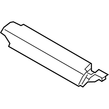 BMW 52107494347 FINISHER, UPPER RAIL, FRONT