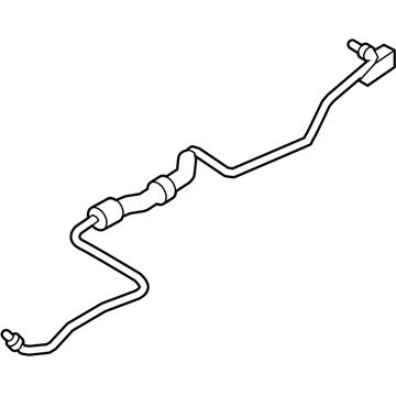 BMW 17227575456 Oil Cooling Pipe Outlet