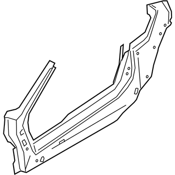 BMW 41007371938 Side Frame, Exterior, Right