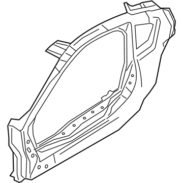 BMW 41007371942 SIDE FRAME, COMPLETE, RIGHT