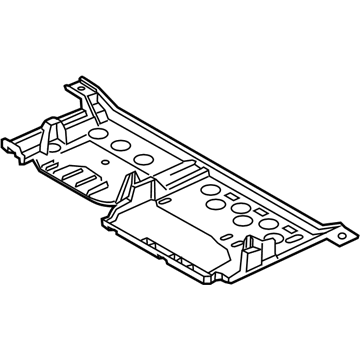 BMW 52107267729 Left Supporting Plate