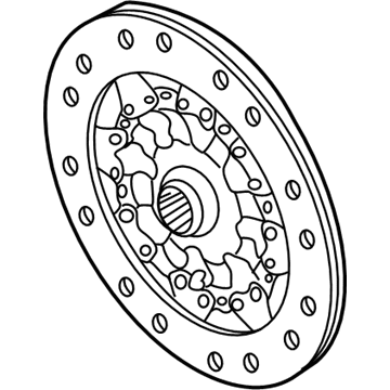 BMW M5 Clutch Disc - 21212283089