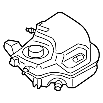 BMW 750i xDrive Coolant Reservoir - 17138607137