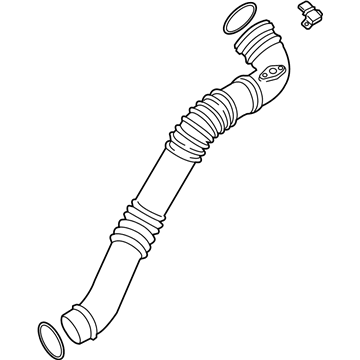 BMW 328i xDrive Air Intake Coupling - 13717605044