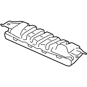 BMW 72129297723 Knee Pad Airbag Module, On Driver'S Side